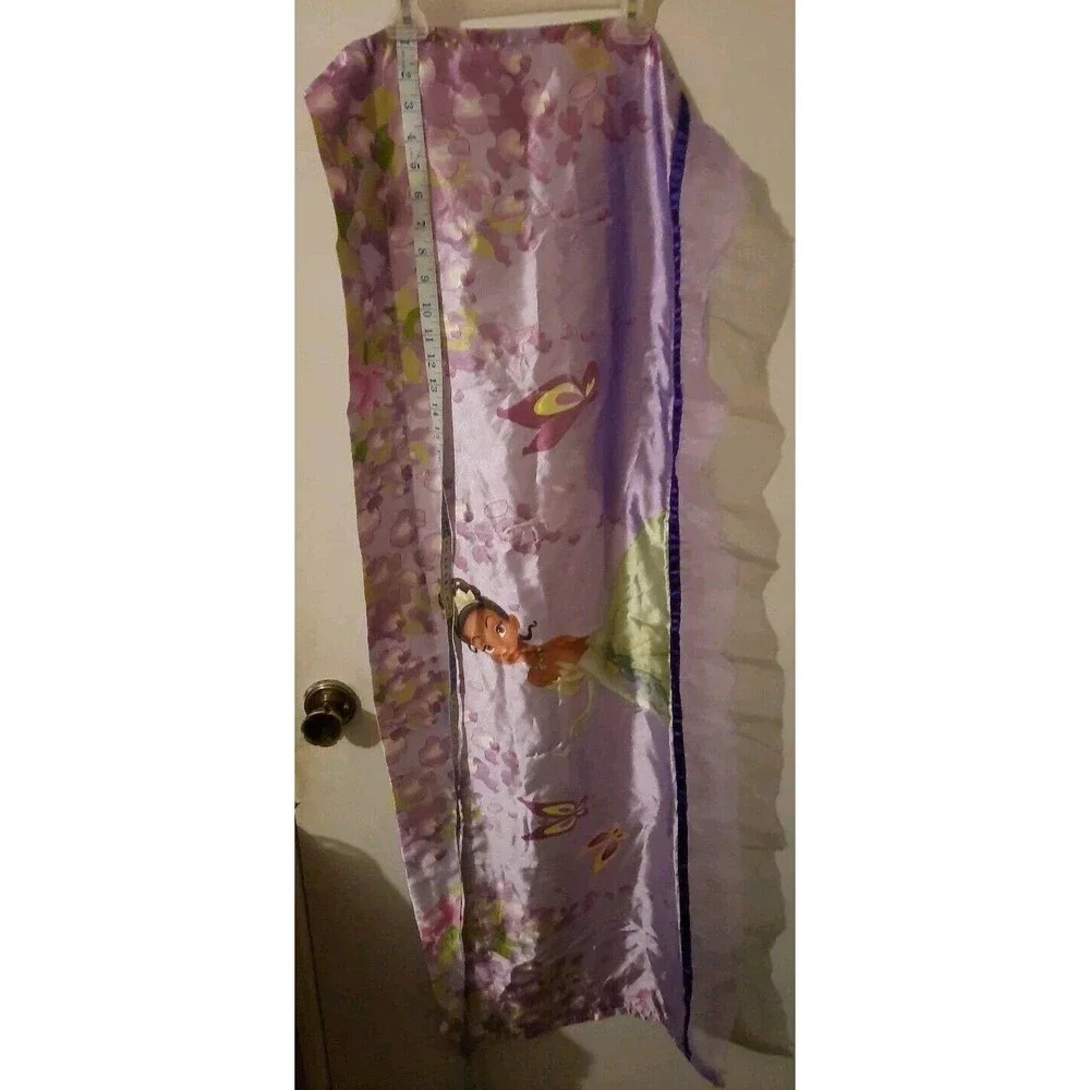 Disney Princess Tiana Purple Valance – Lavender Curtain Topper – Girls Room